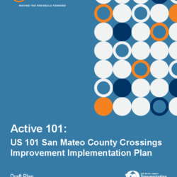 Active 101: US 101 San Mateo County Crossings Improvement Implementation Plan thumbnail icon