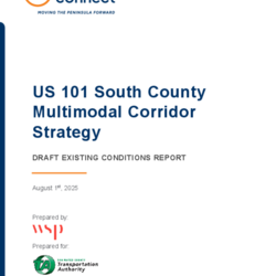 US 101 South County Multimodal Strategy: Draft Existing Conditions Report thumbnail icon